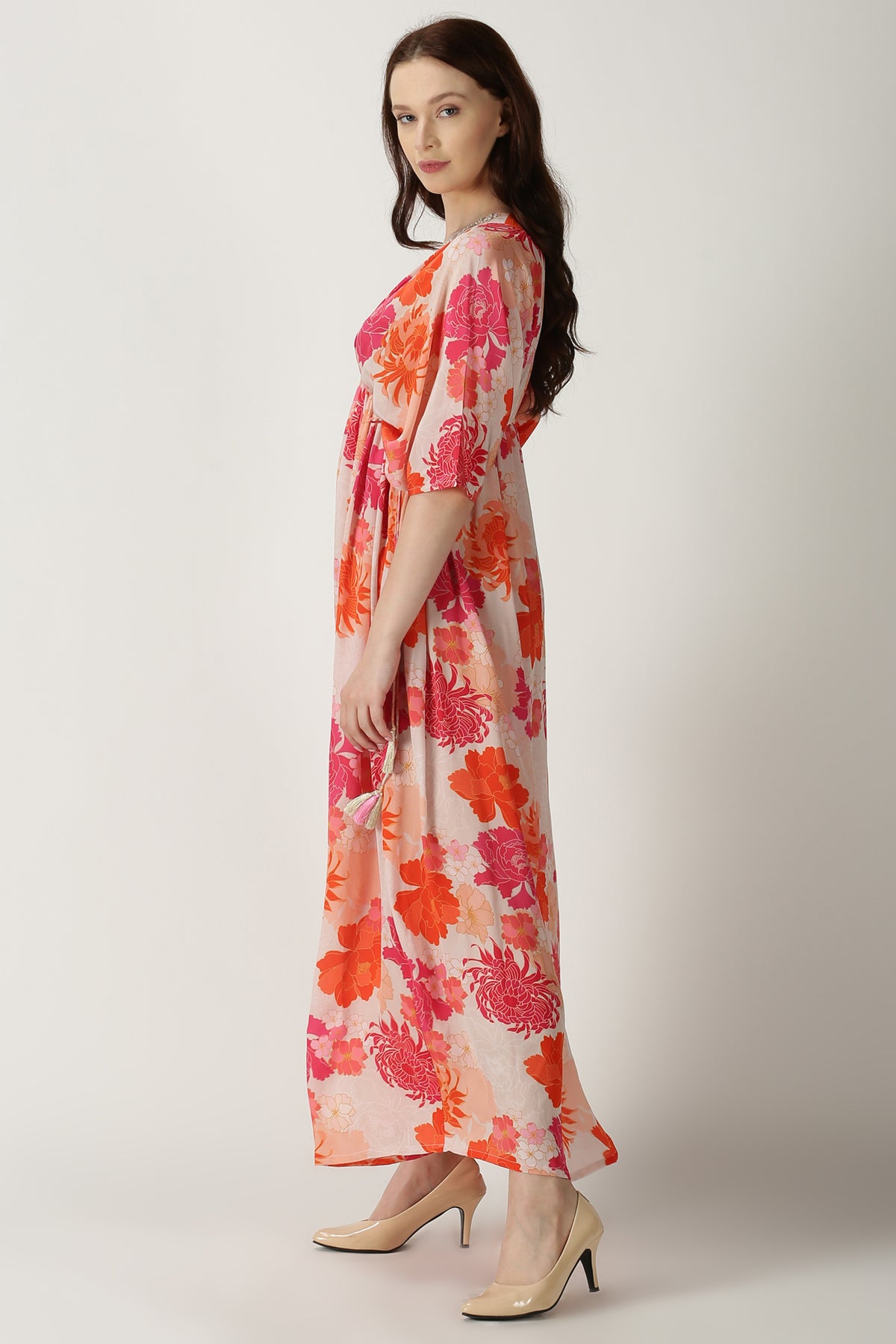 Emblished kaftan