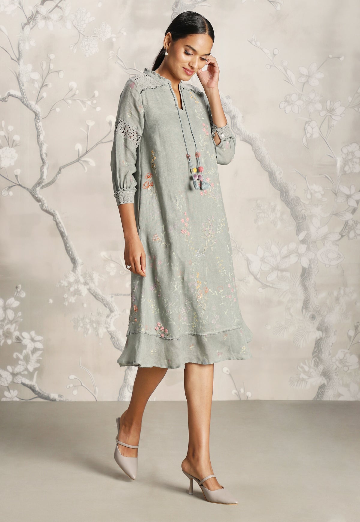 Jade Walk in the Clouds Karma Dress