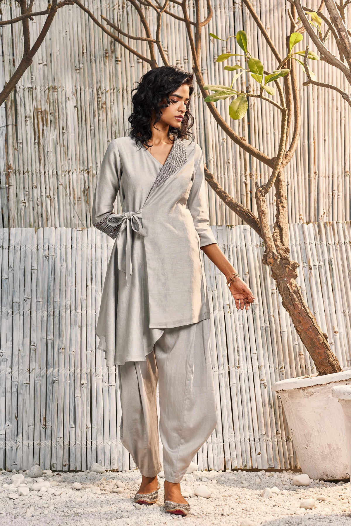 Wrap Tunic Set