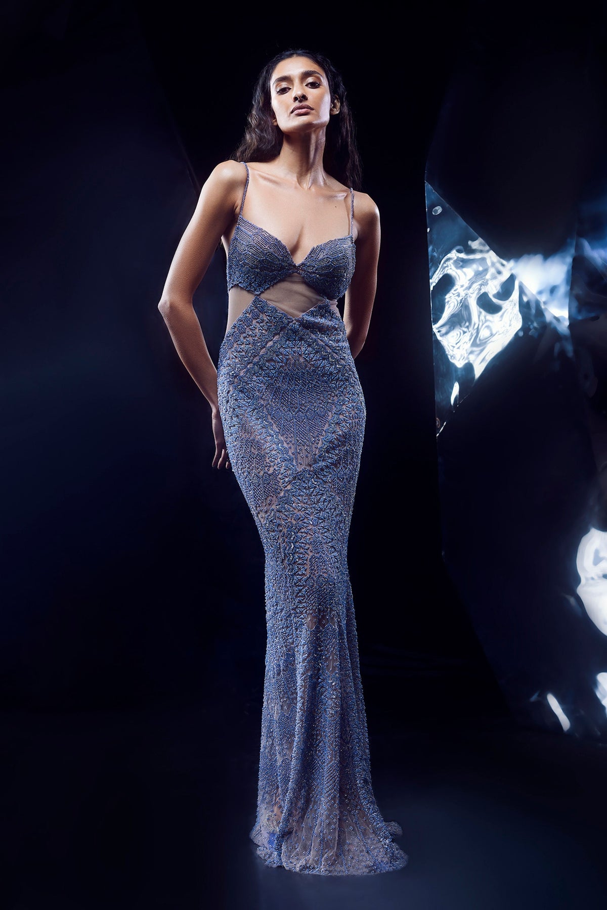 Malin Sandstone Corset Gown