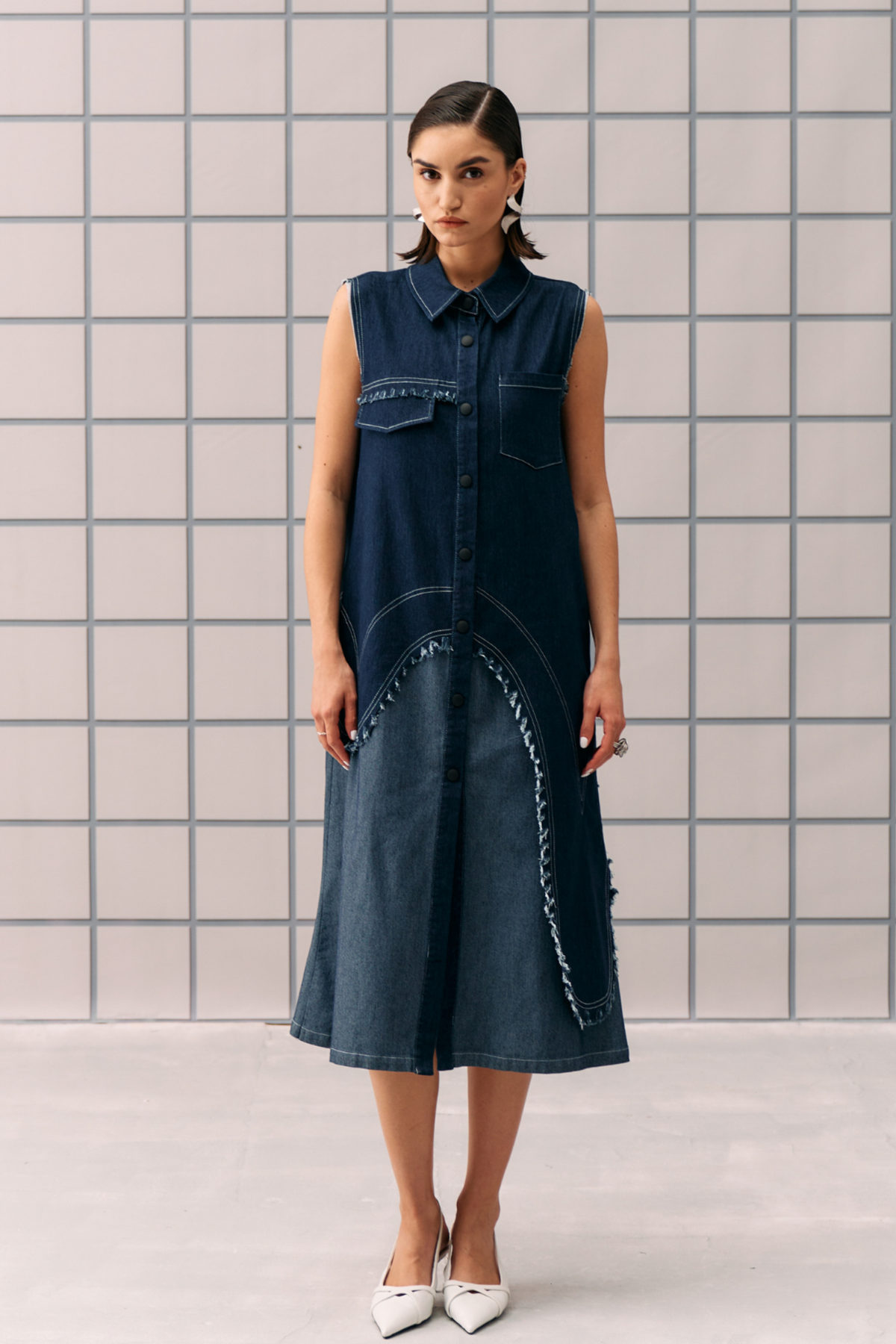 Blue Arella Dress