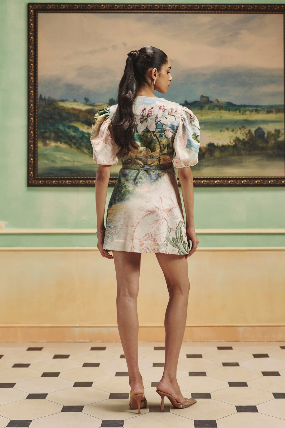 Vienna Amber Lace Dress