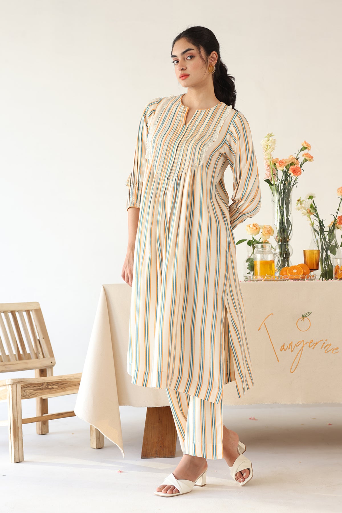Sepia Kurta