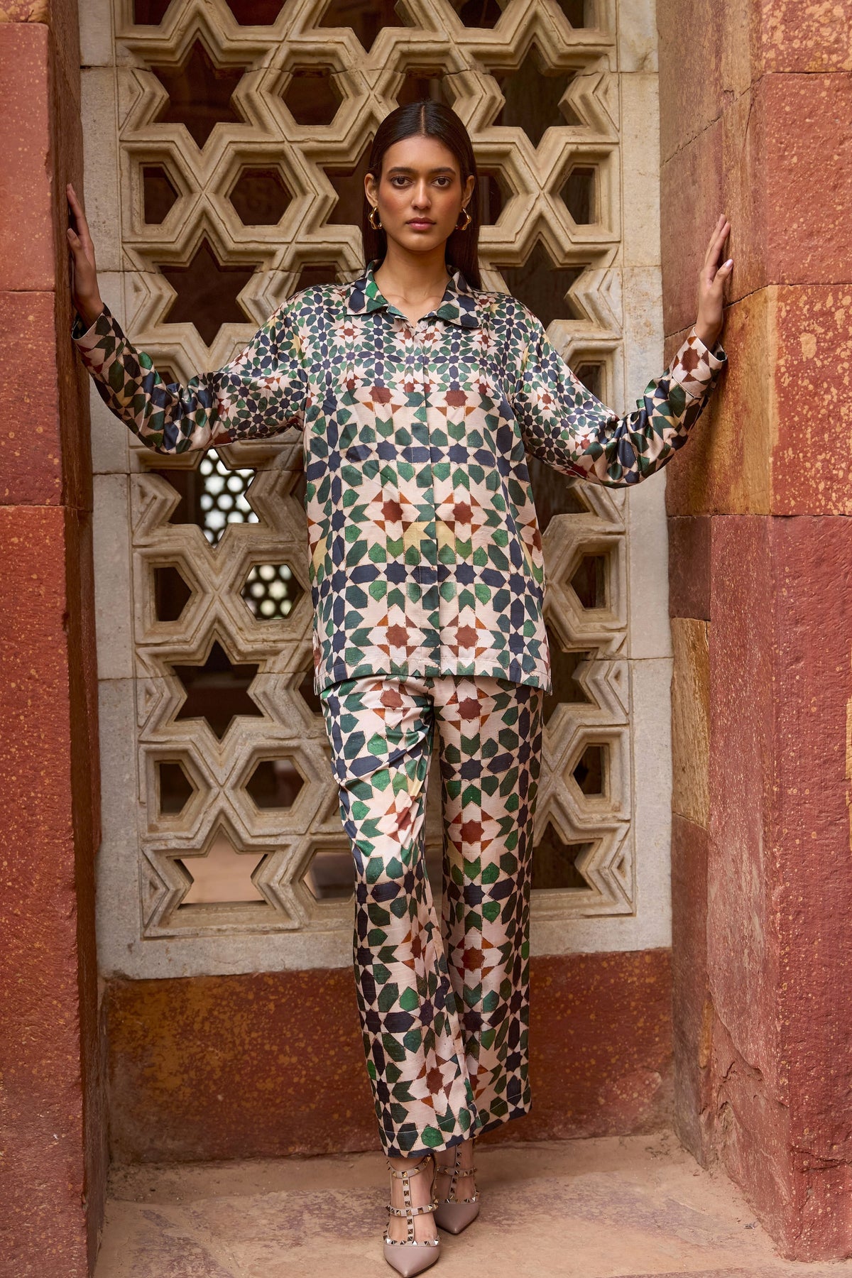 Mosaic Print Co-ord Set