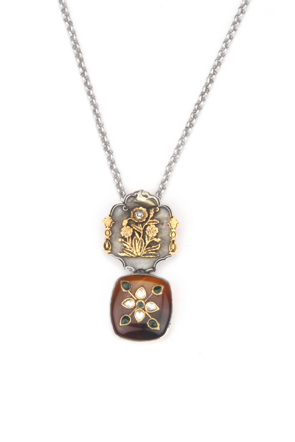 Silver Anjuli Charming Pendant