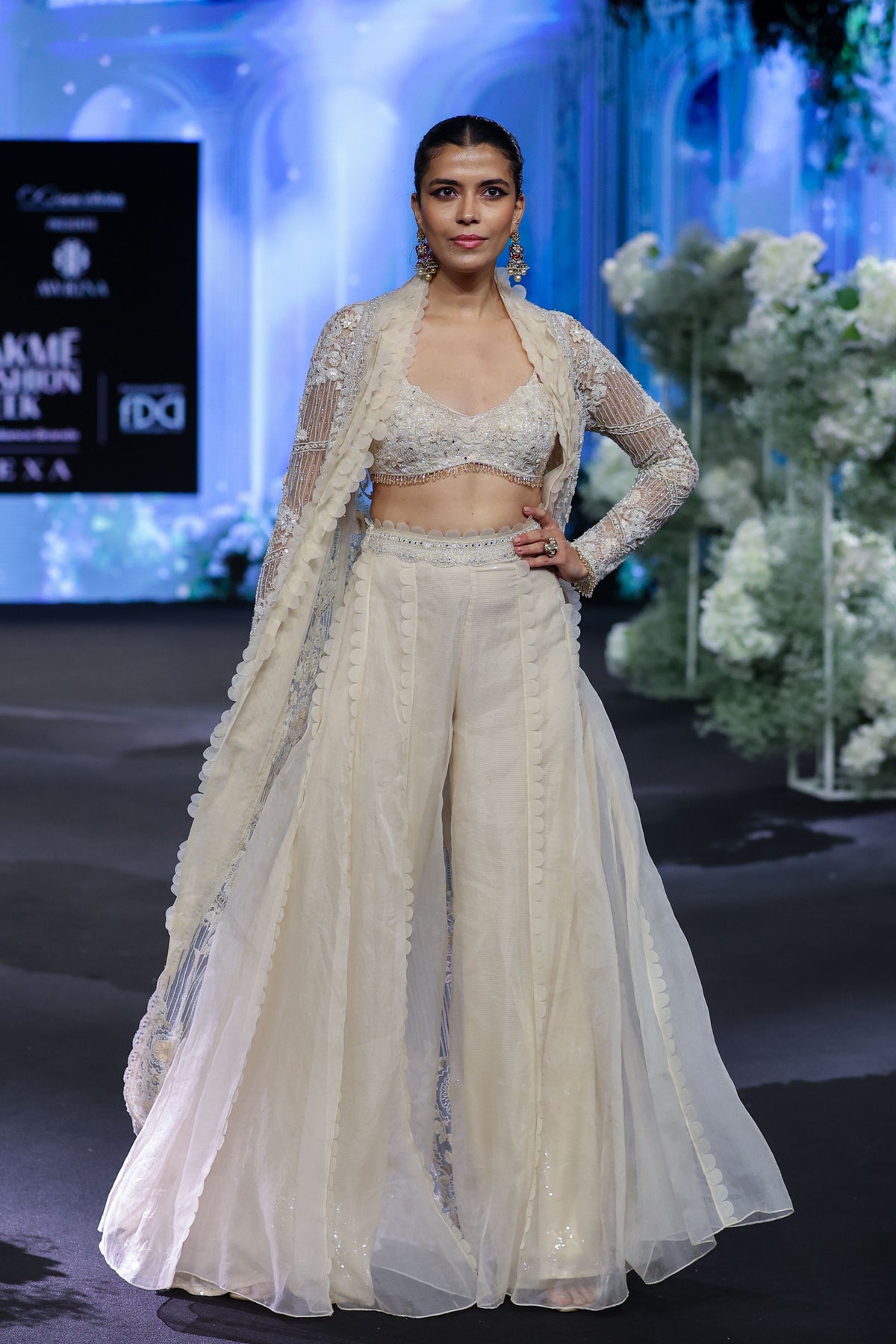 Ivory Jacket Set