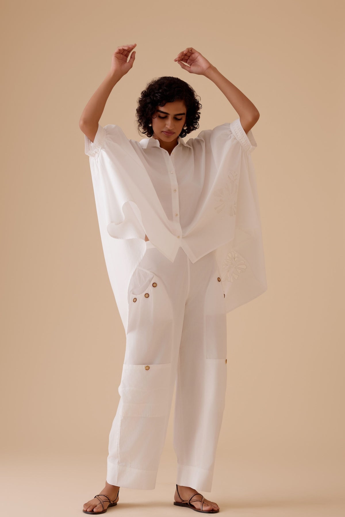 White Manya Kaftan