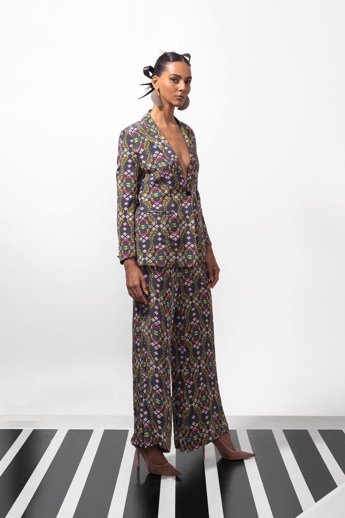 Wild Orchid Blazer Set