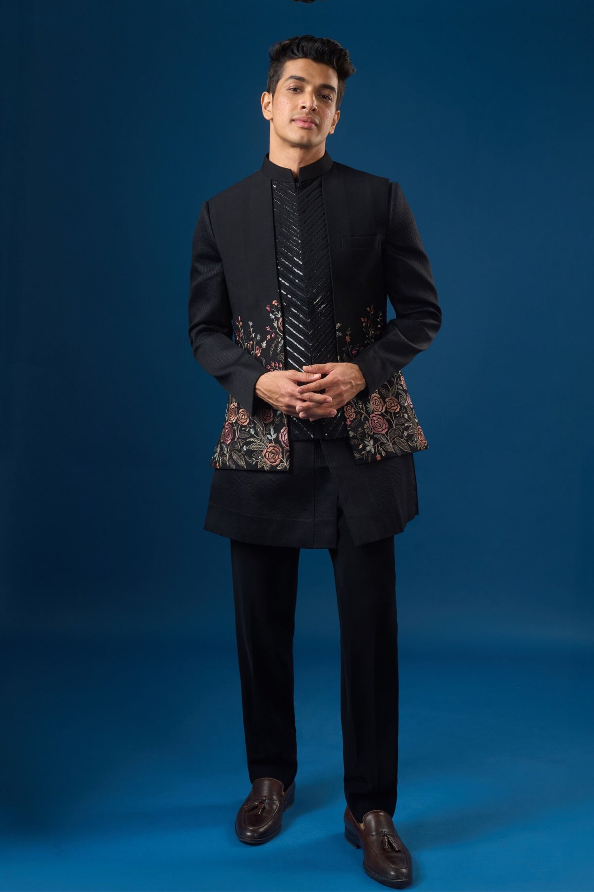 Coal Fauna Kurta-bundi Set