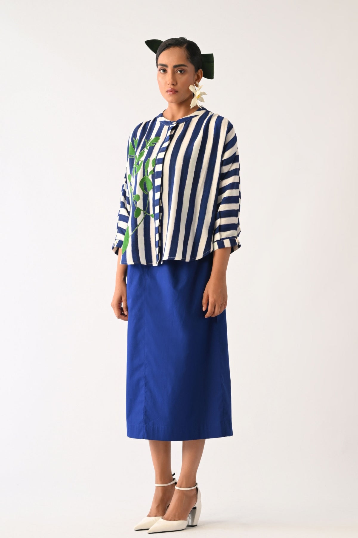 Revolt RB&W Applique Skirt Set