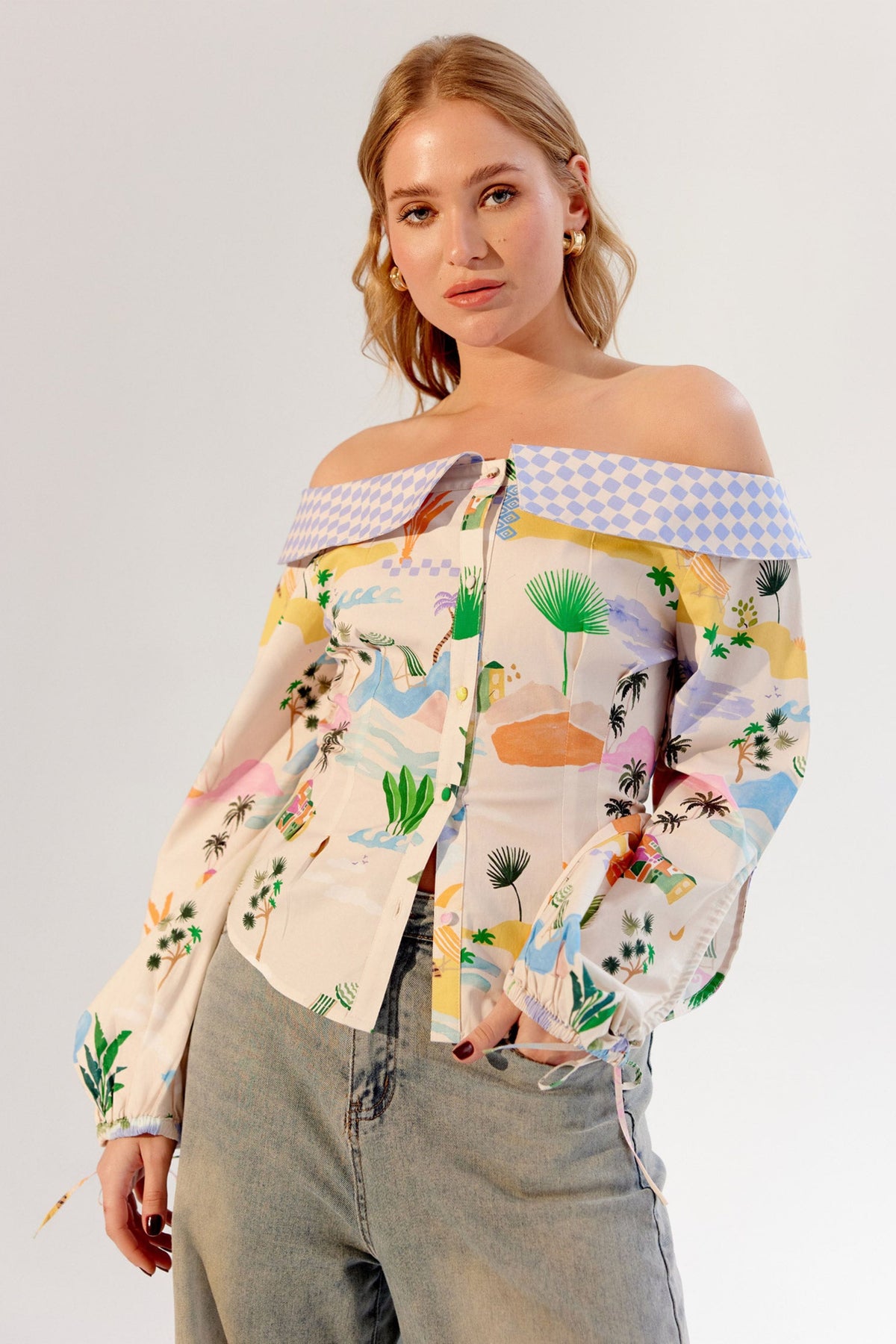 By the Sea Sage Shirt