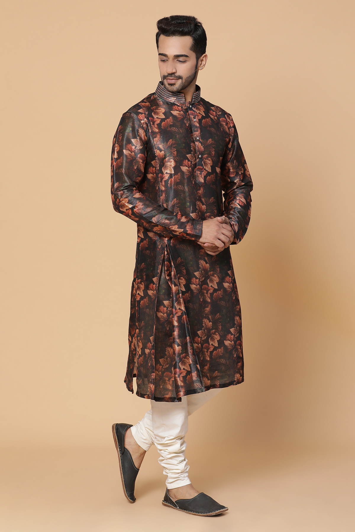 Autumn leaf kurta