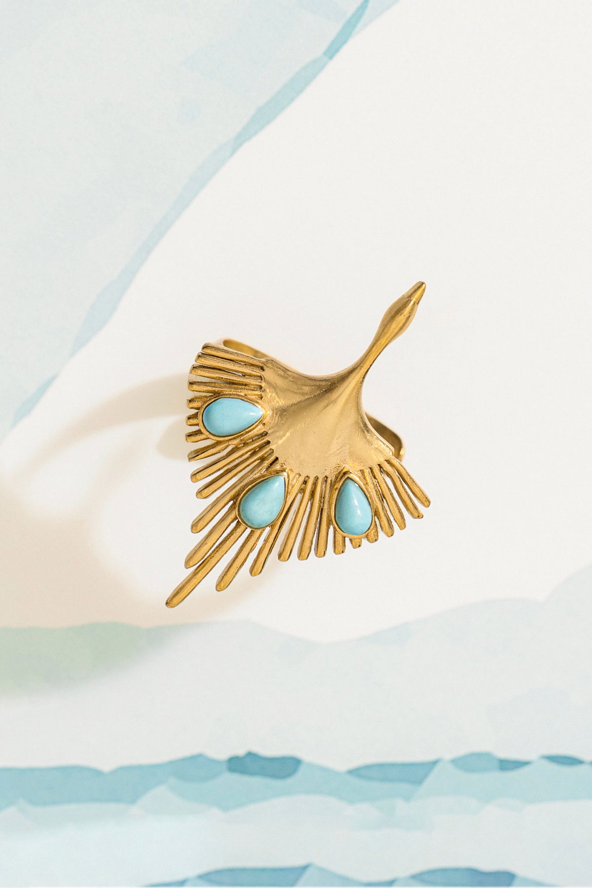 Eagle Turq Ring