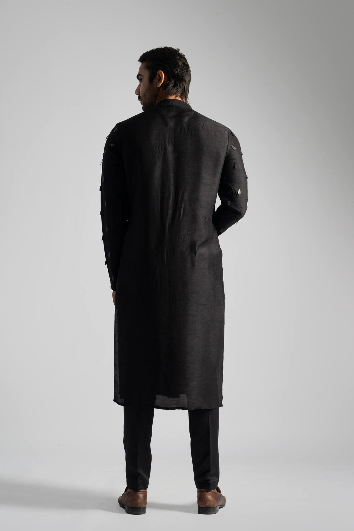 Black Bamberg Kurta Set