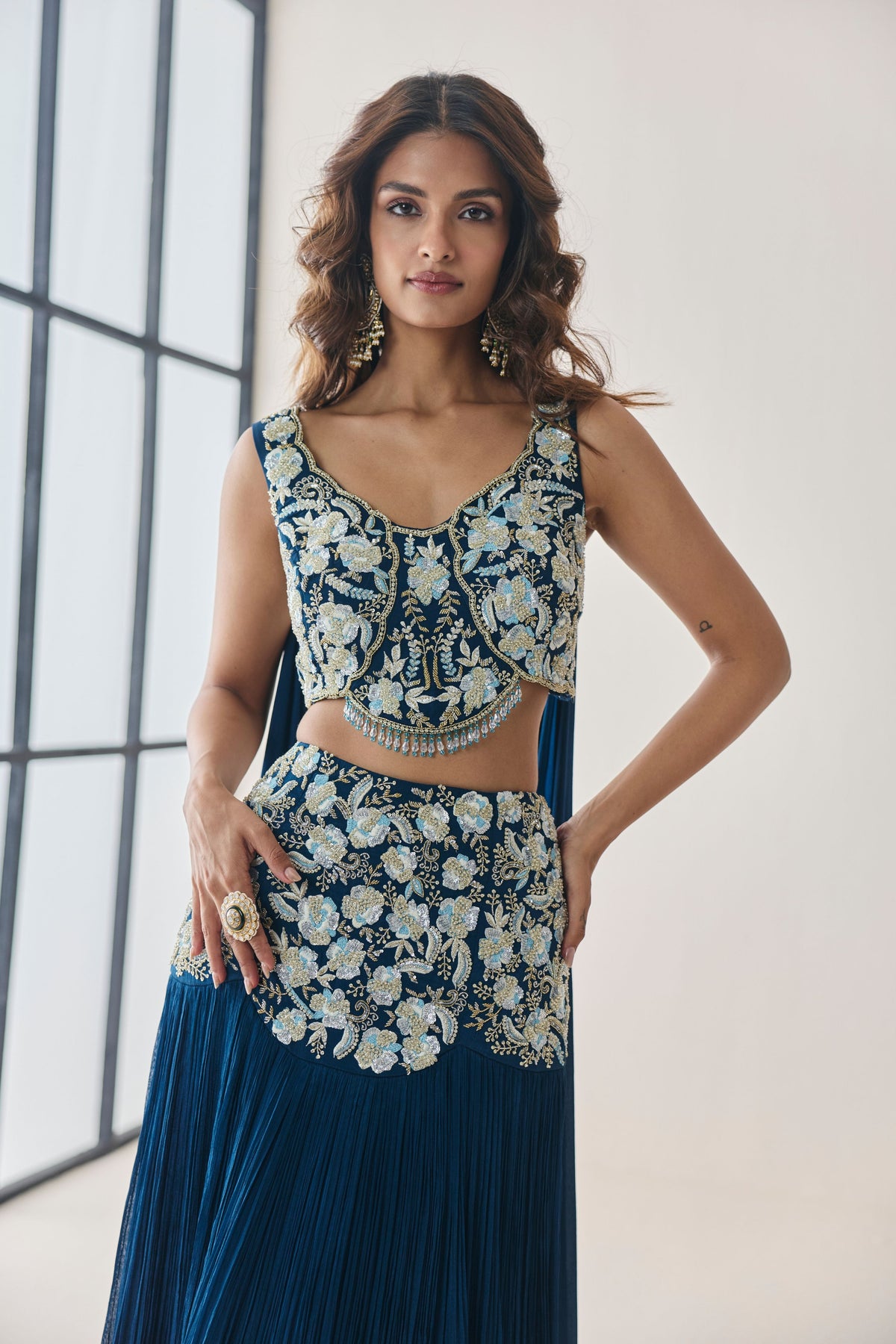 Pearl Lehenga Set