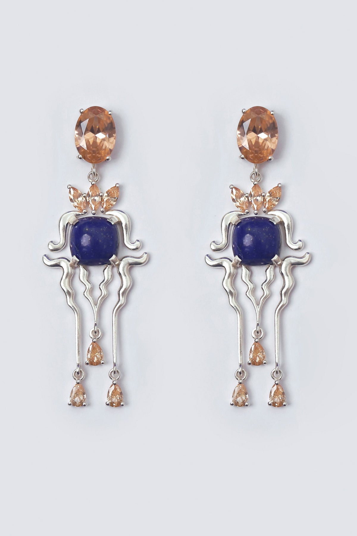 Lapis La Nuit Earrings