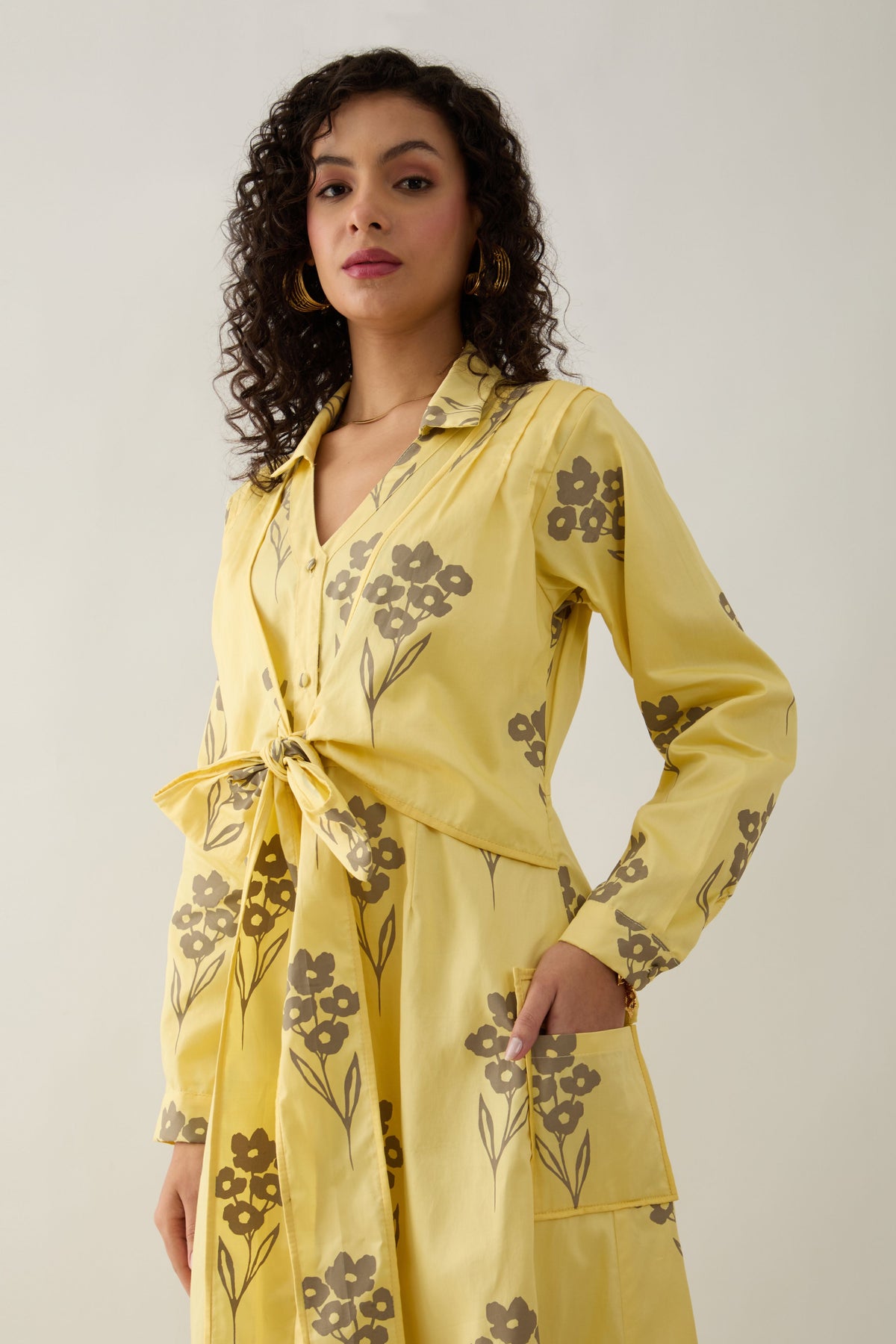 Lemon Kelly Dress
