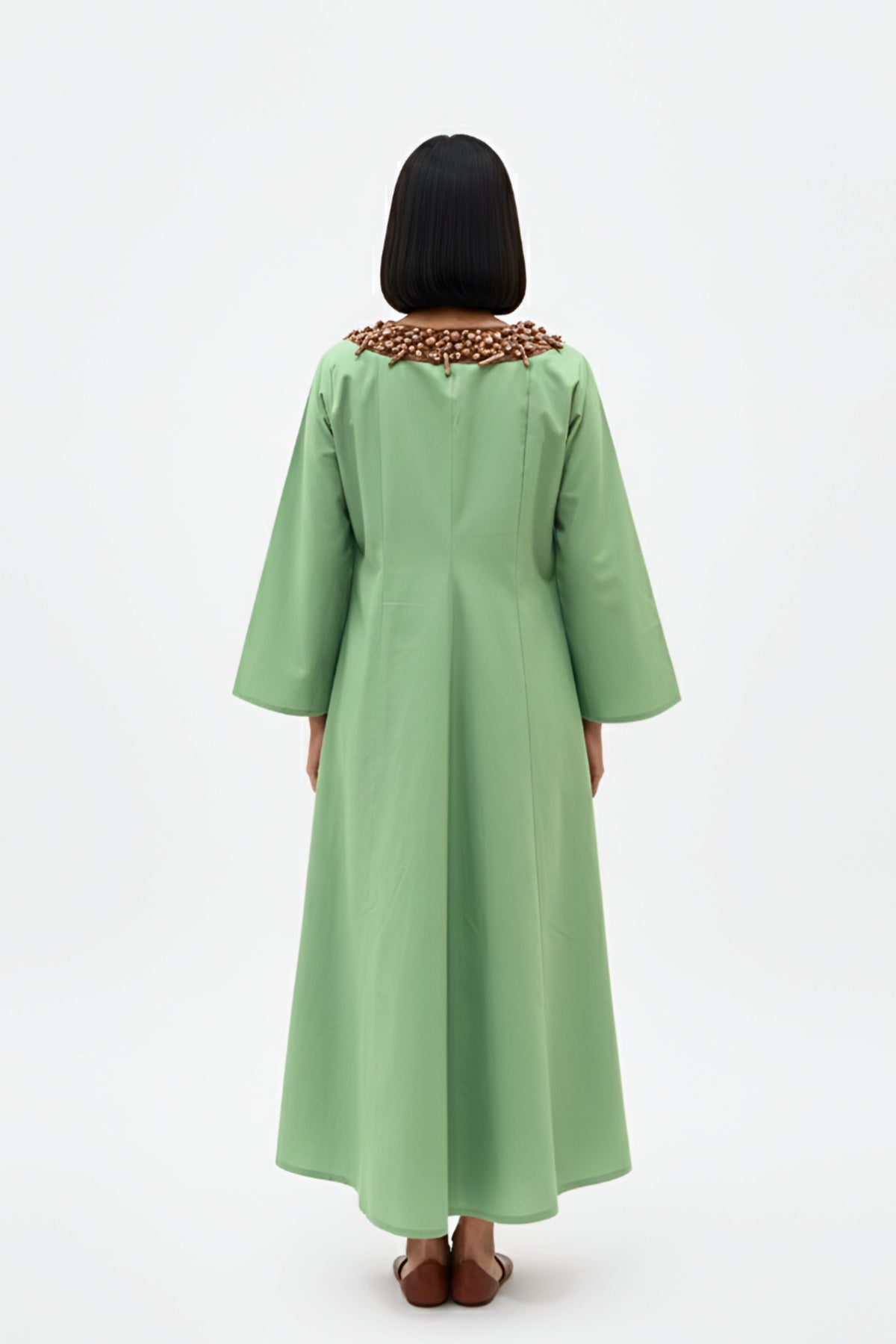 Asparagus Green Maxi Dress