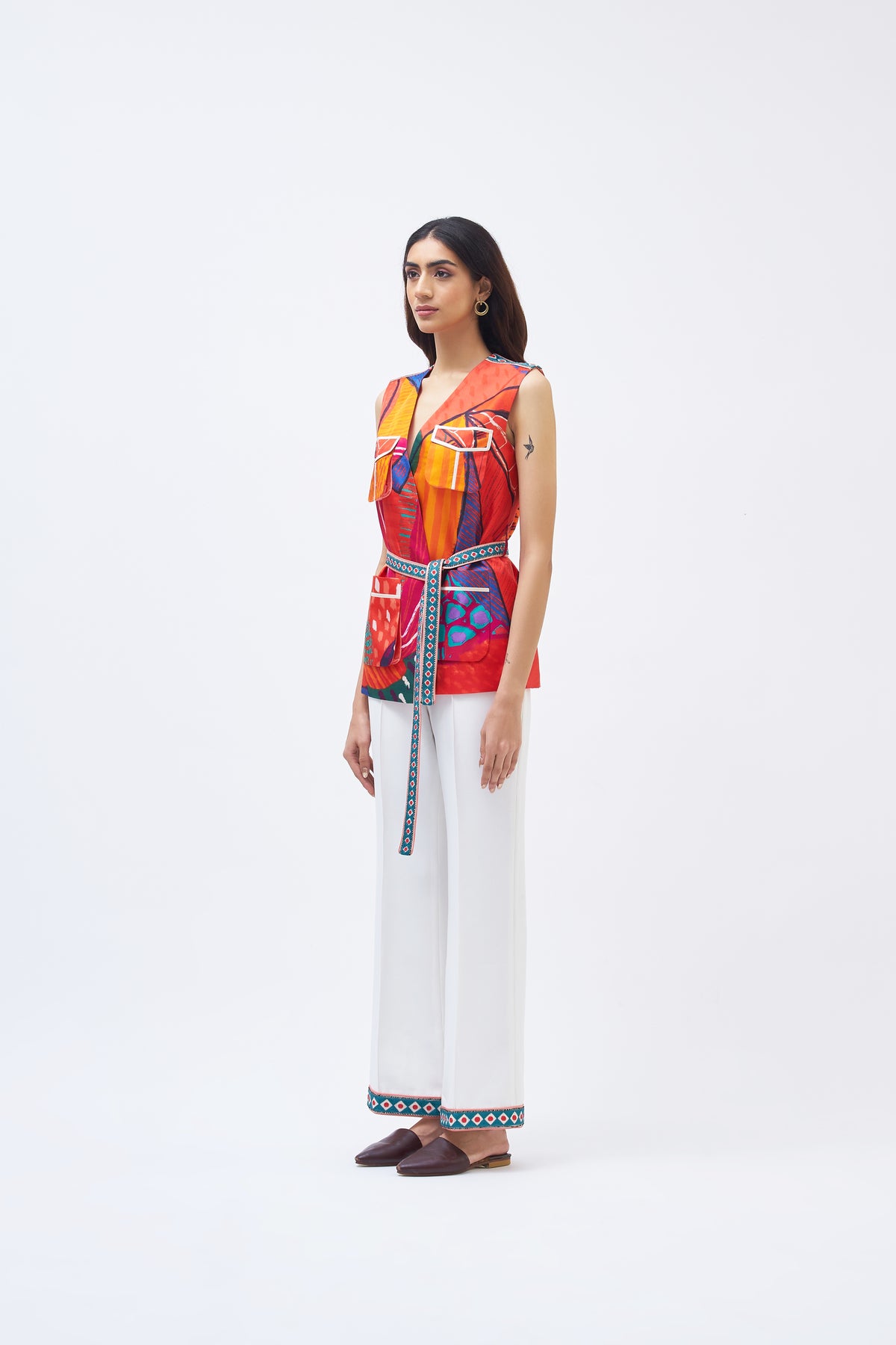 Torres Strait Burnt Dress Set