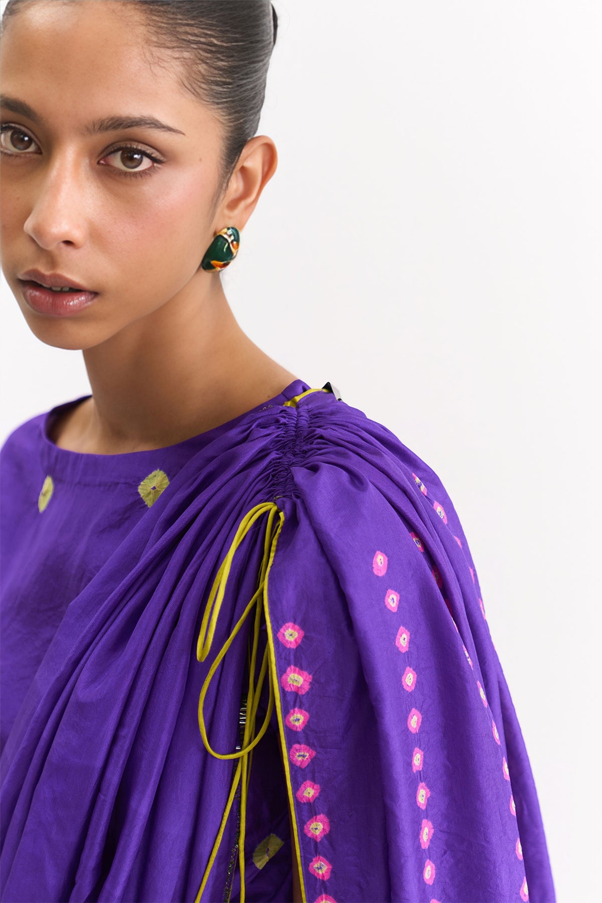 Nova Purple Saree