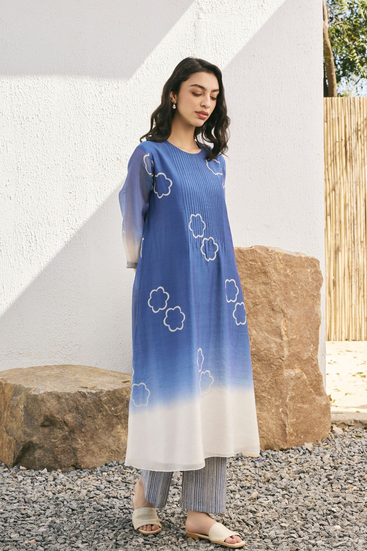 Ocean Blue Kurta