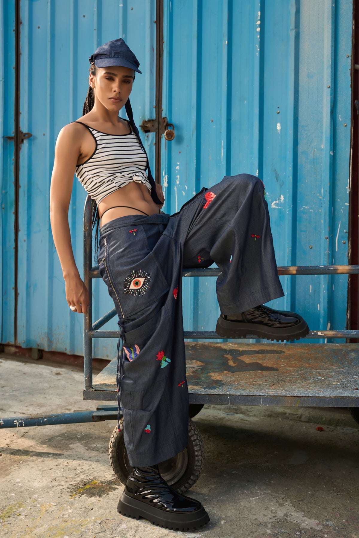Wide Leg Cargo Pants