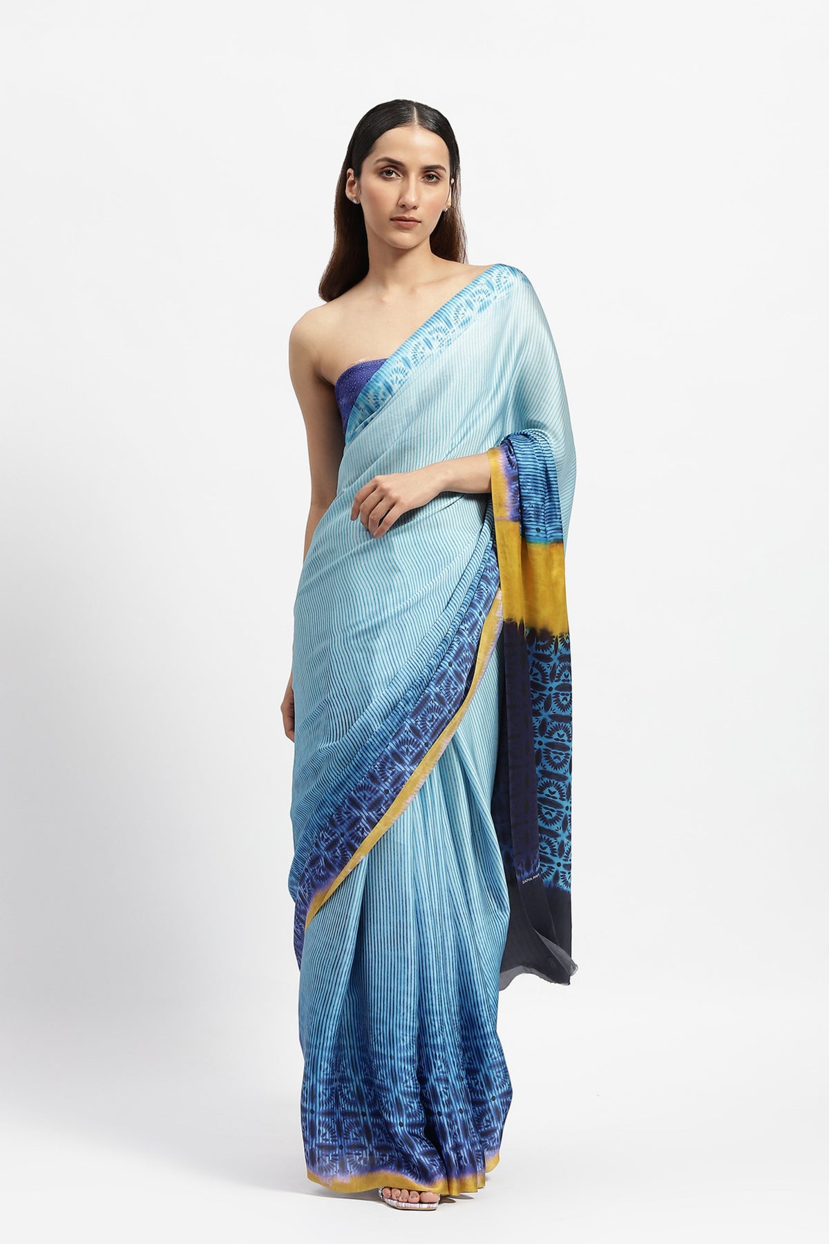 Baby Genius Printed Saree