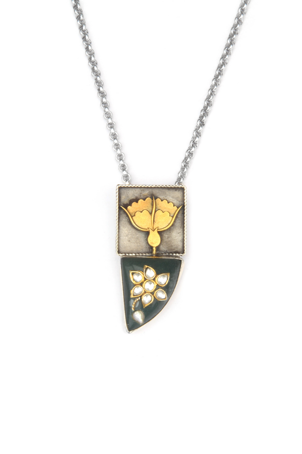 Silver Alice Pendant