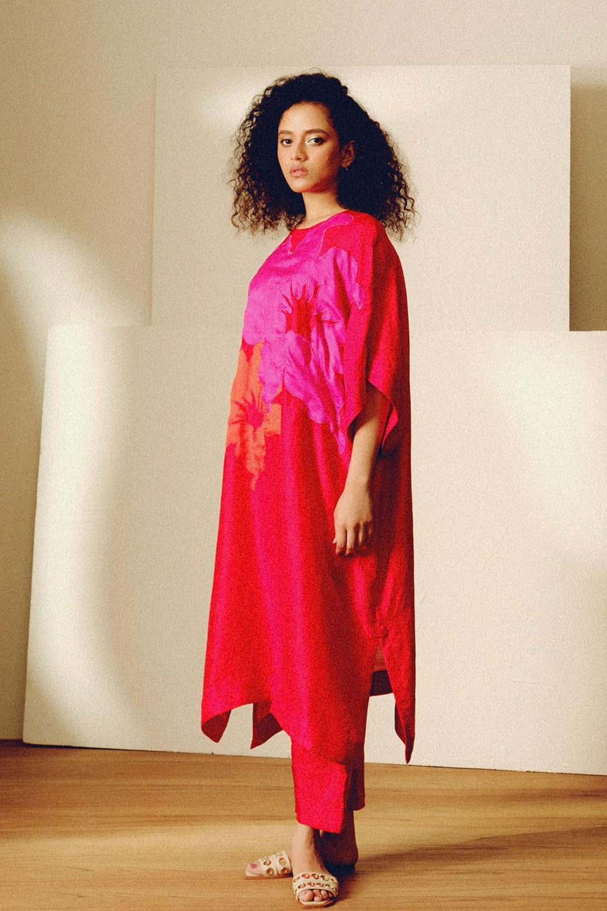 Red Tess Tunic Set