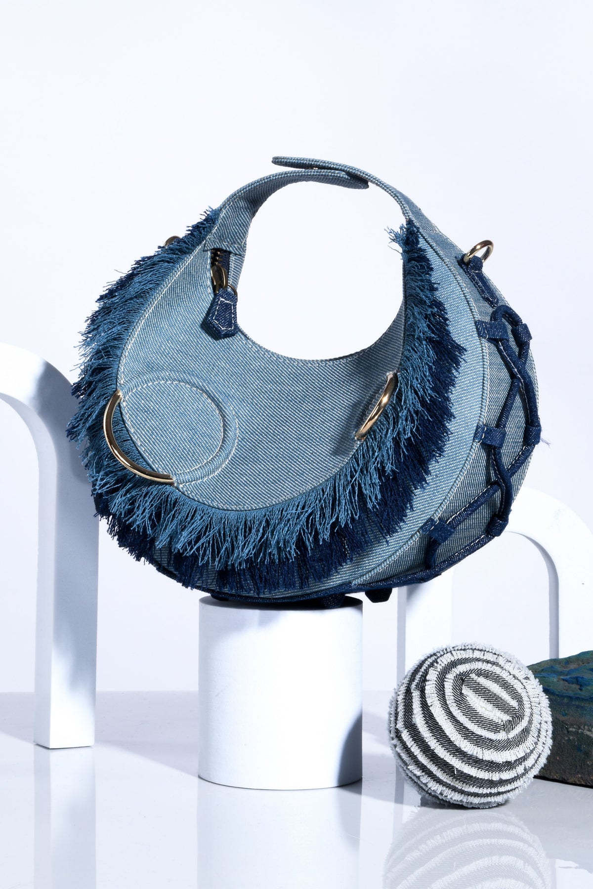 Halo Denim Bag