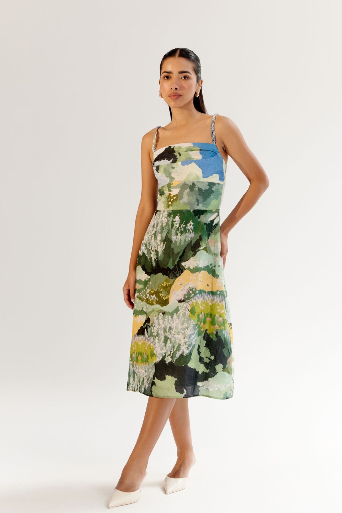 Forest Valentina Midi Dress