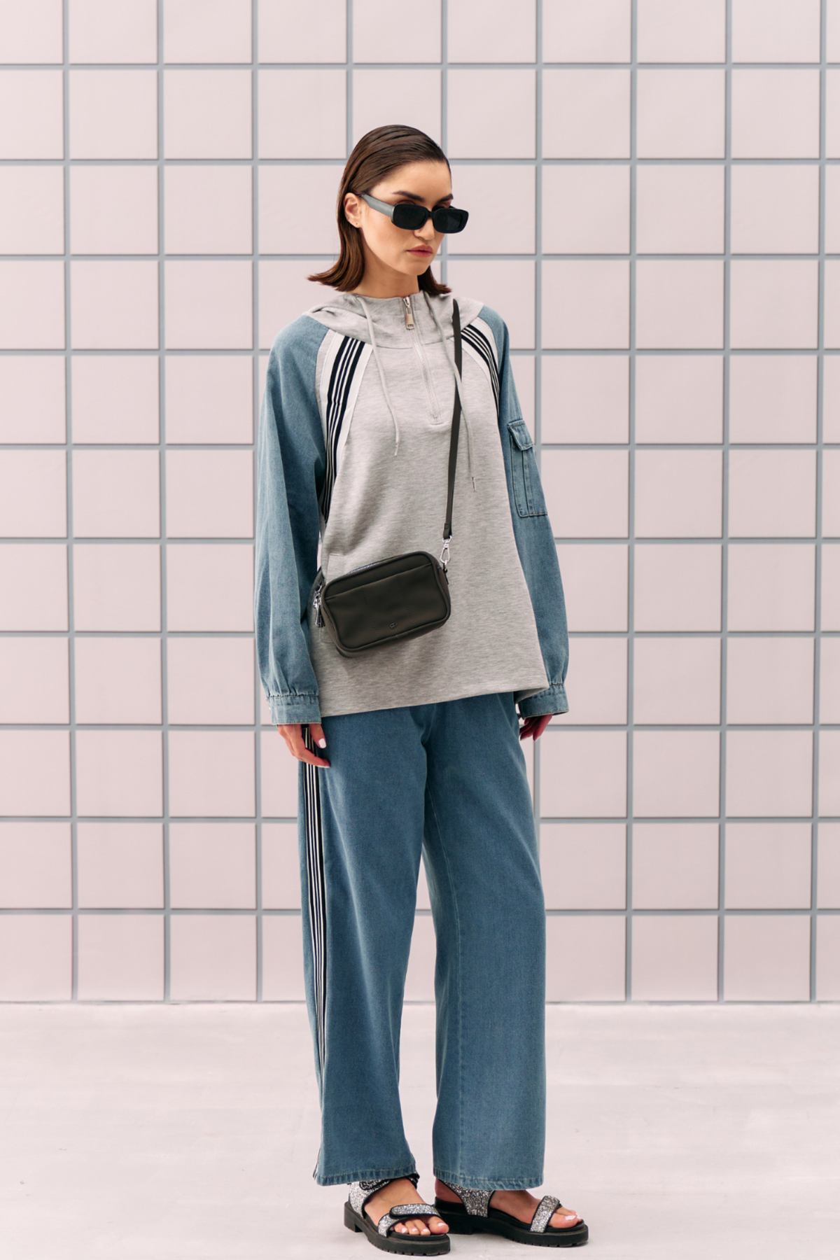Grey Silsila Co-ord Set