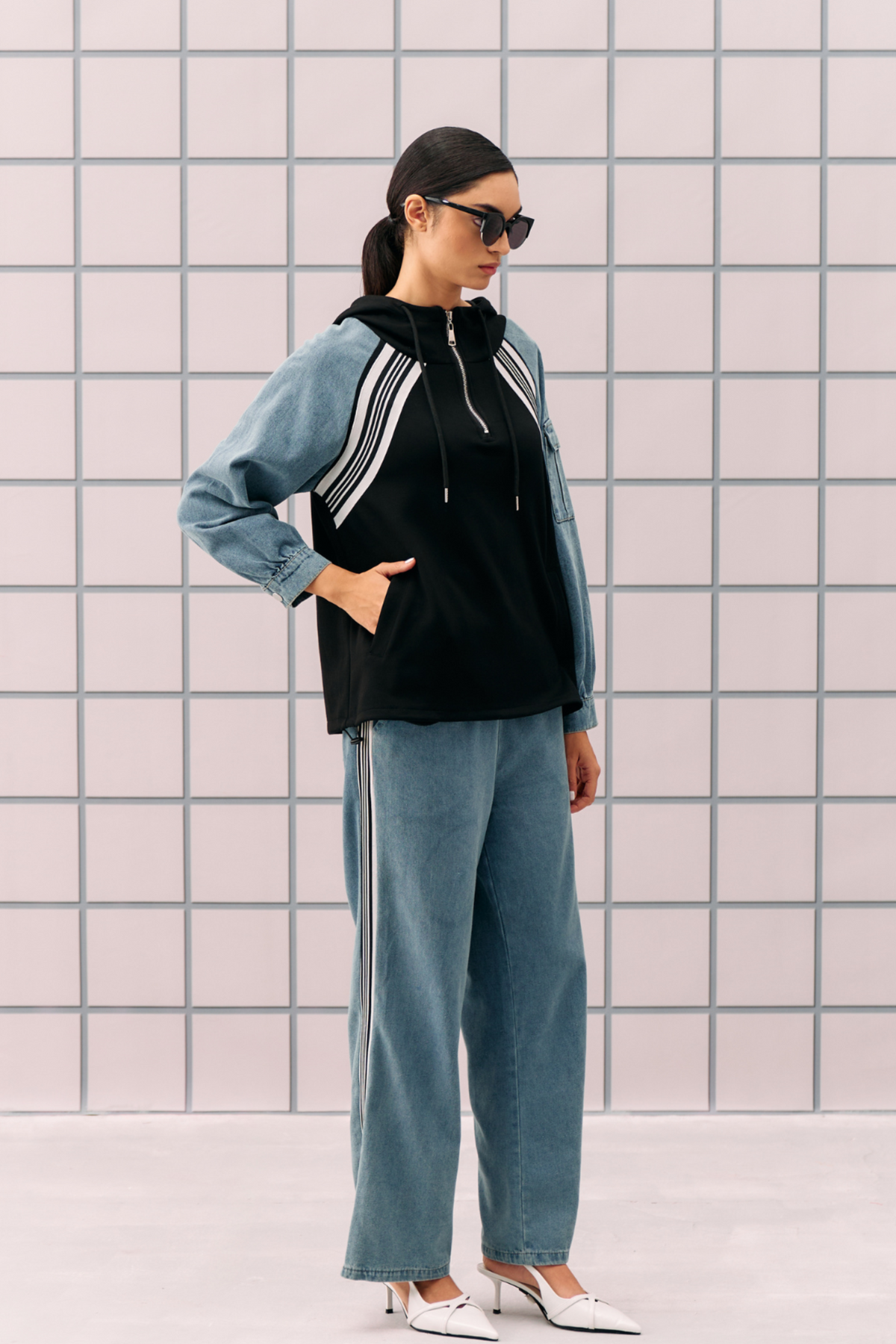 Black Silsila Co-ord Set