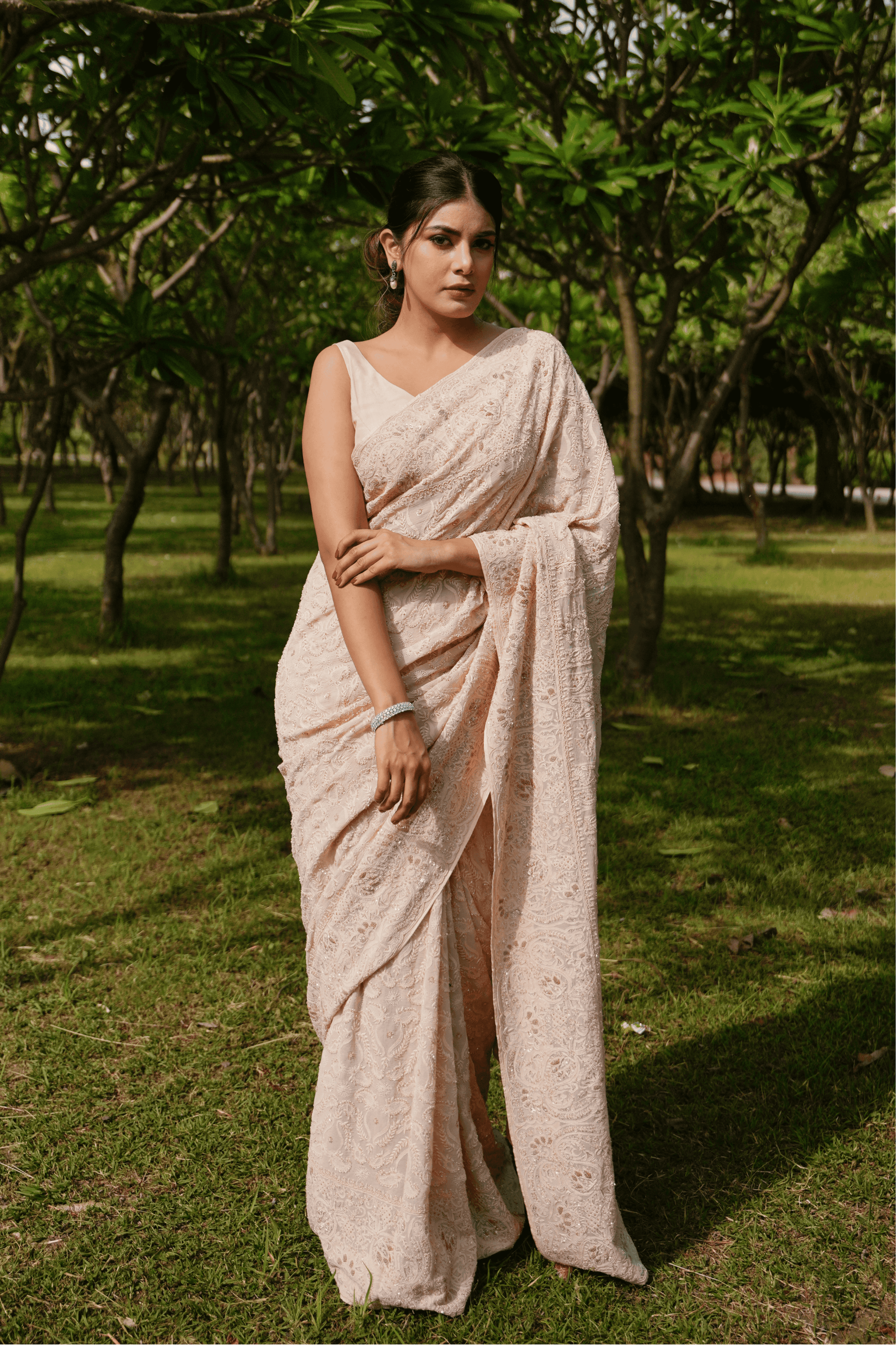 Parween 2 Iktaar by Meena - Parween Saree - Elahe