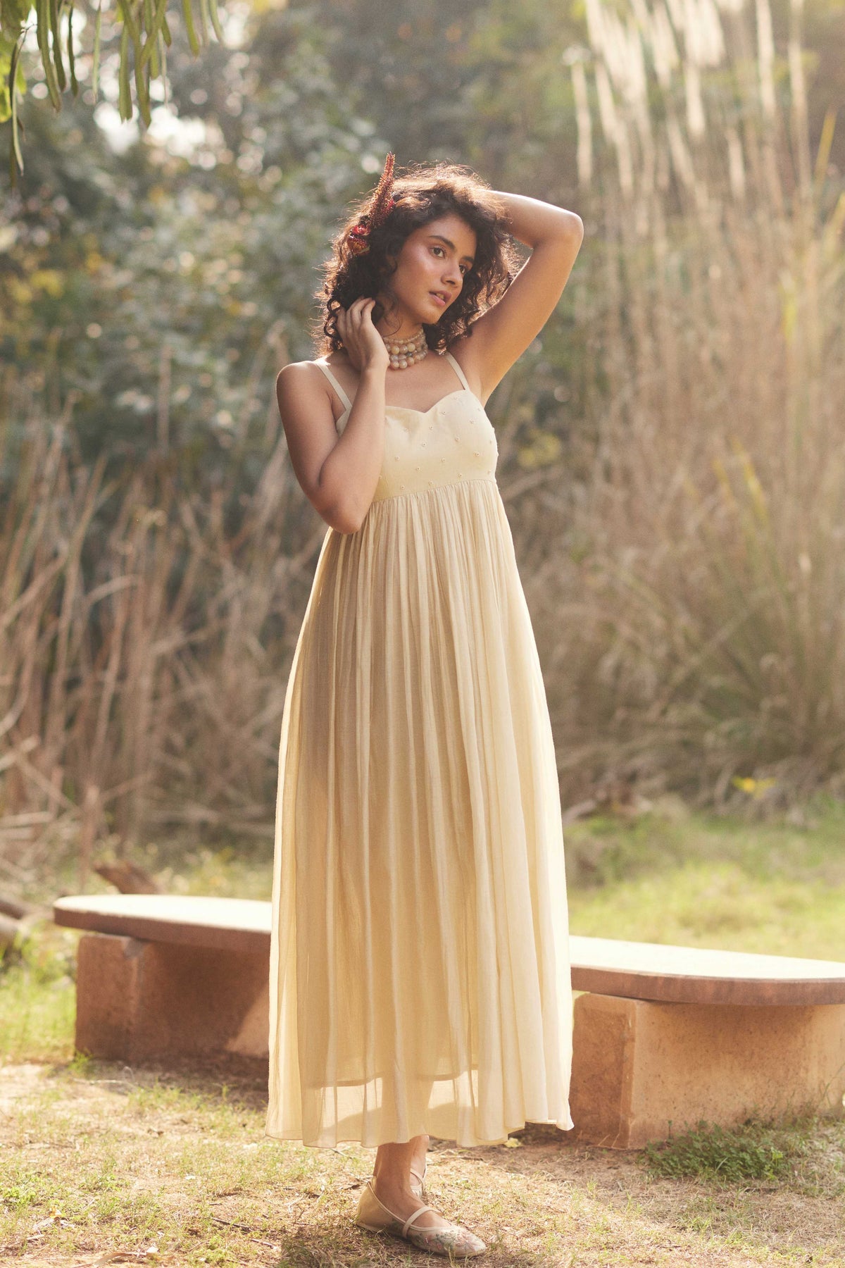 Ivory Breezy Jacket Set