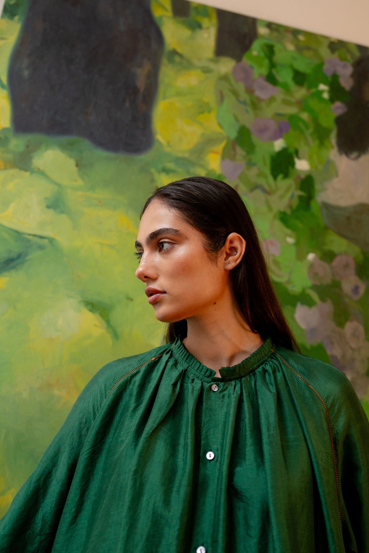 Forest Green Carol Dress