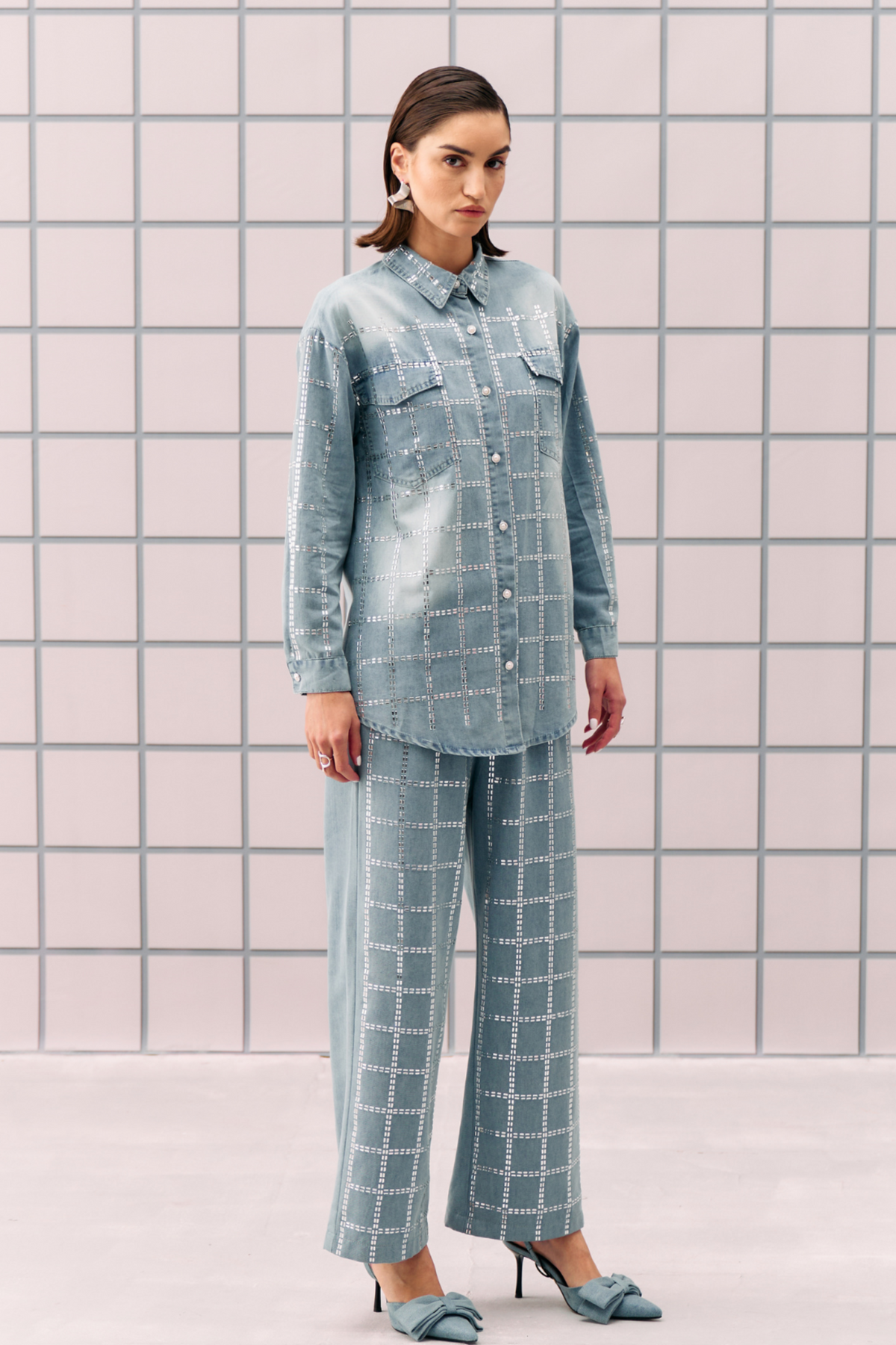 Light Blue Aim Co-ord Set