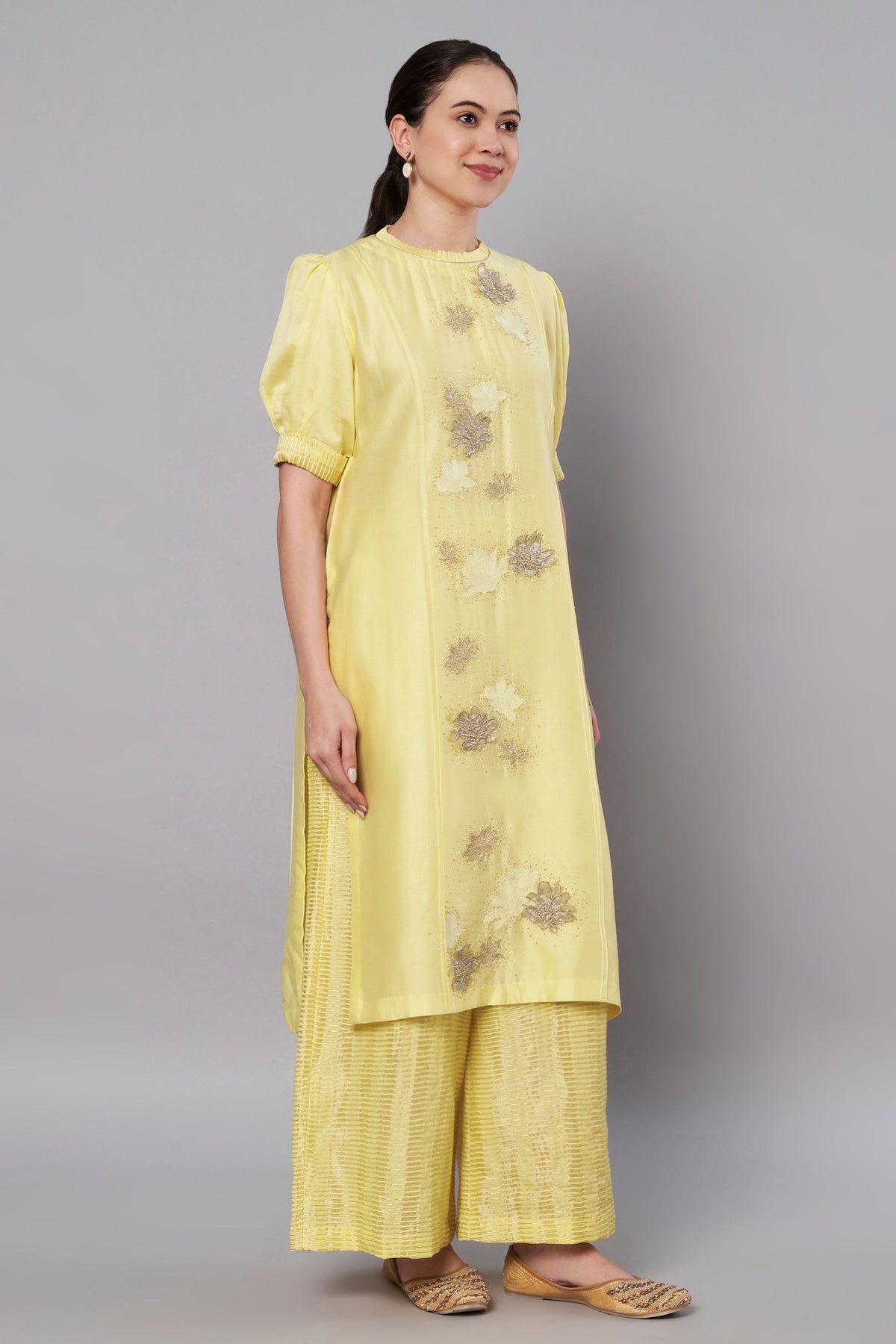 Aurora Butter Yellow Kurta Set