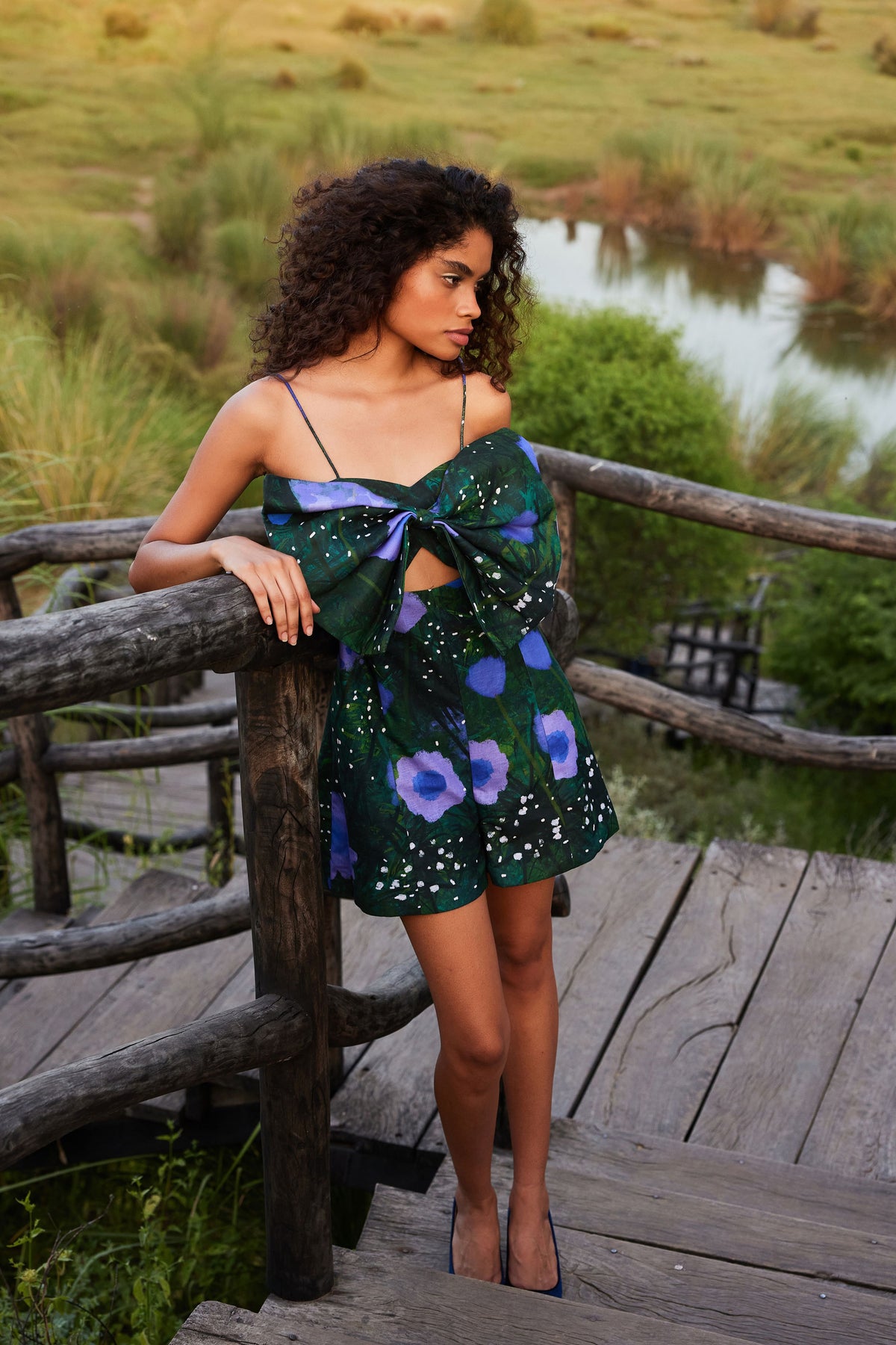 Periwinkle Paradise Jumpsuit
