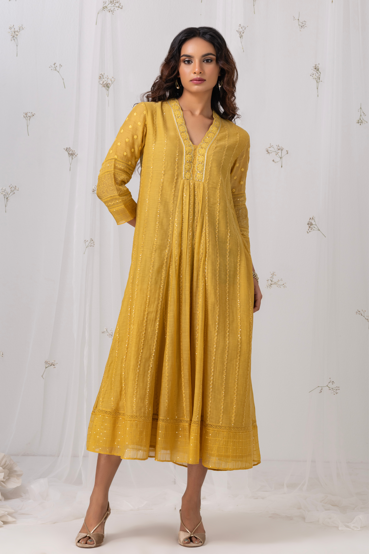 Naiad Yellow Dress