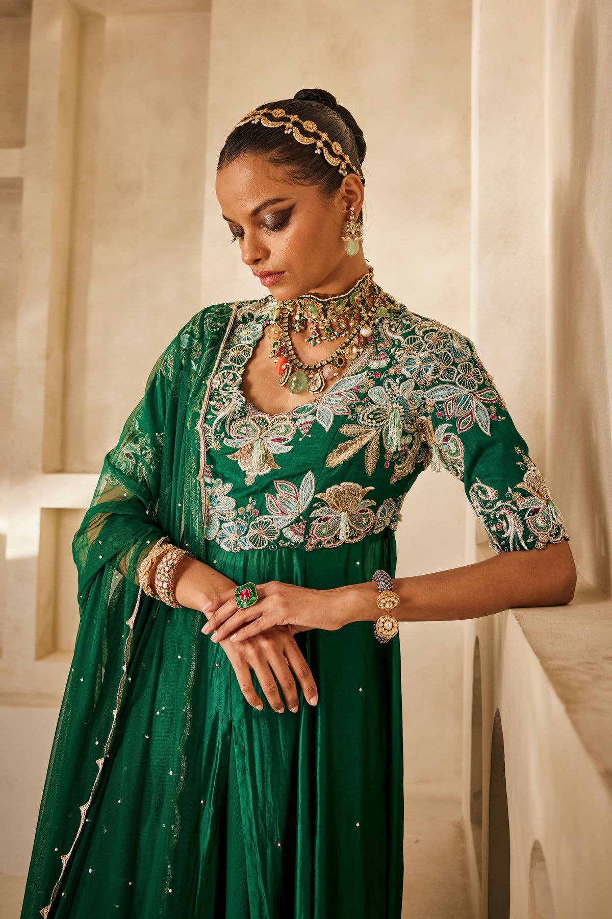 Mehra Anarkali Set