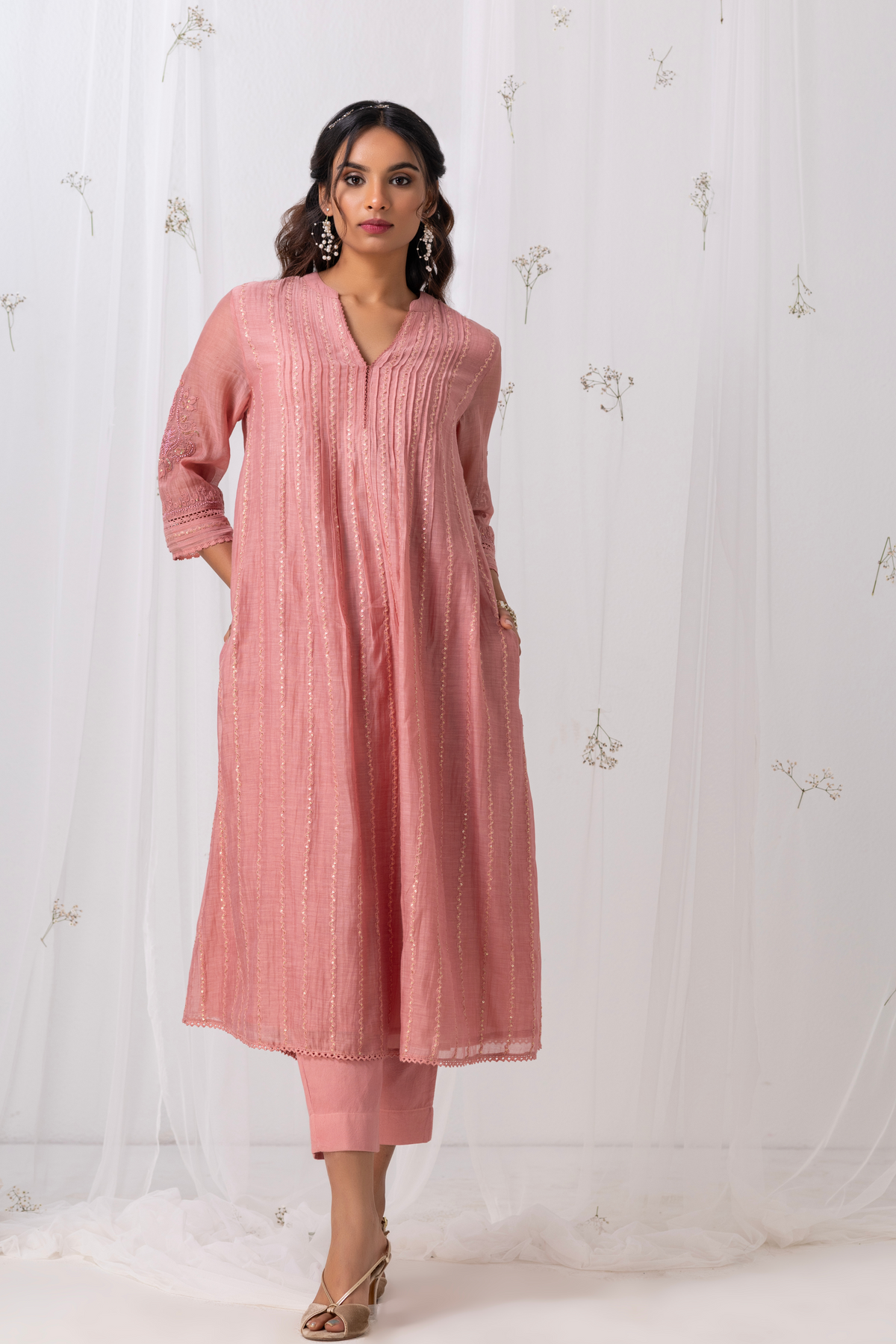 Selene Pink Kurta