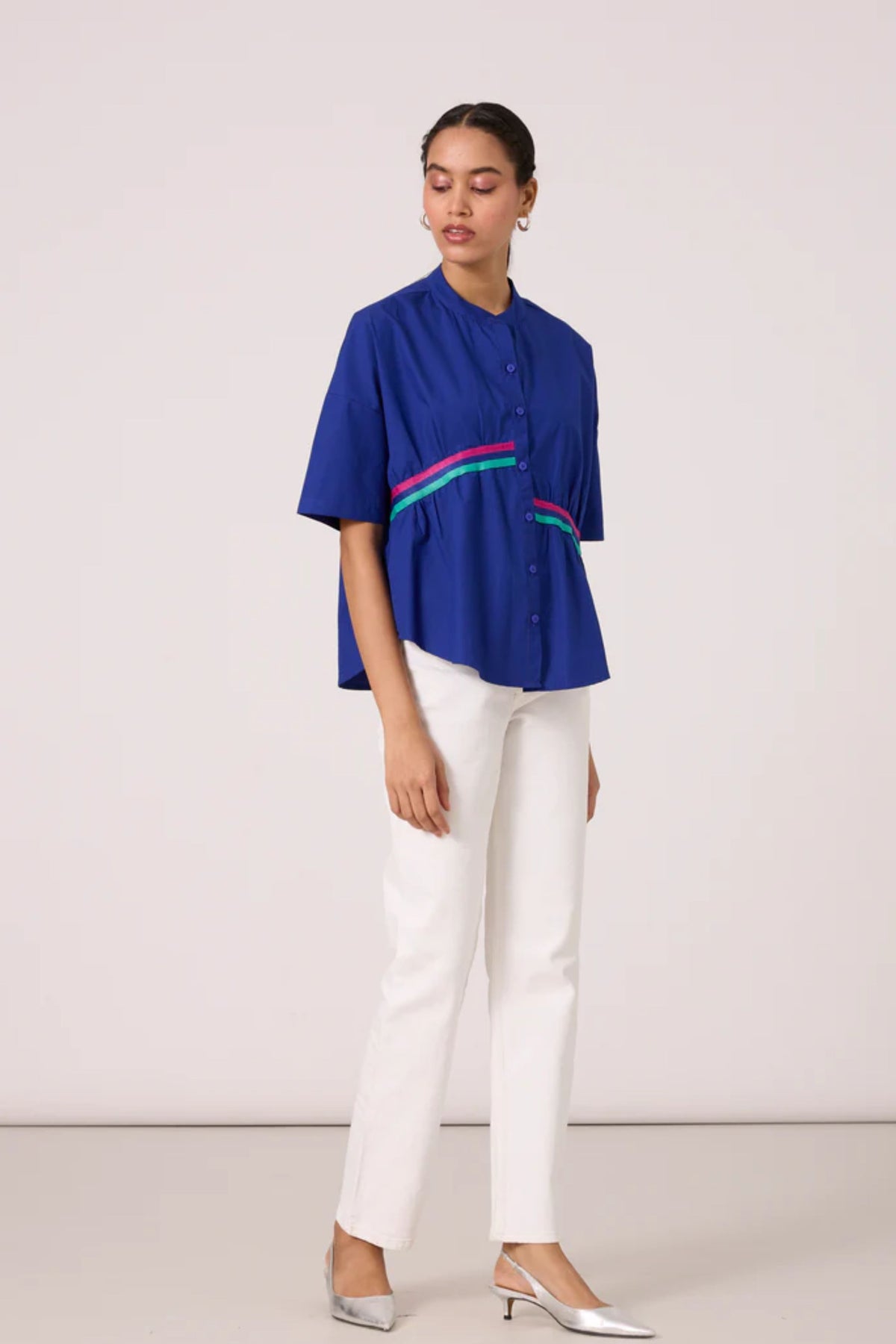 Zoe Cosmic Blue Shirt