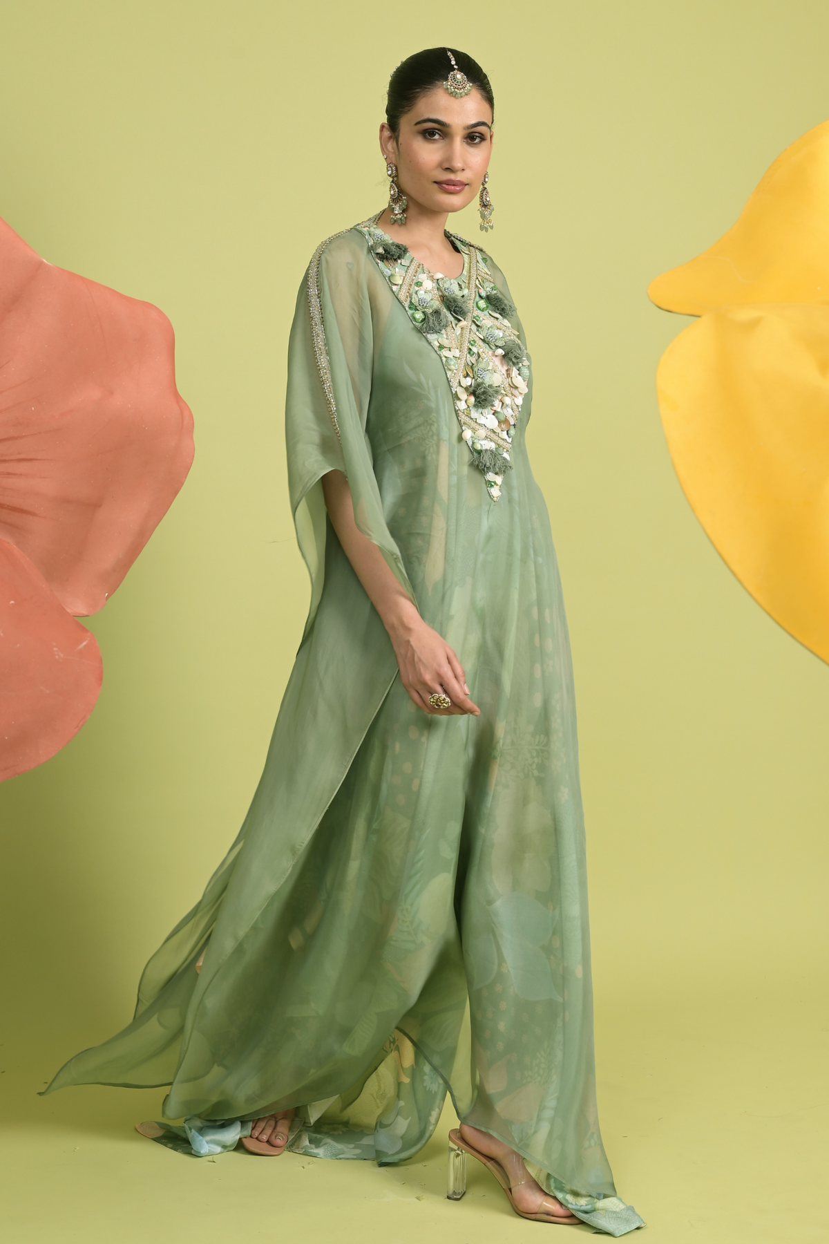 Serene Aura Kaftan Set