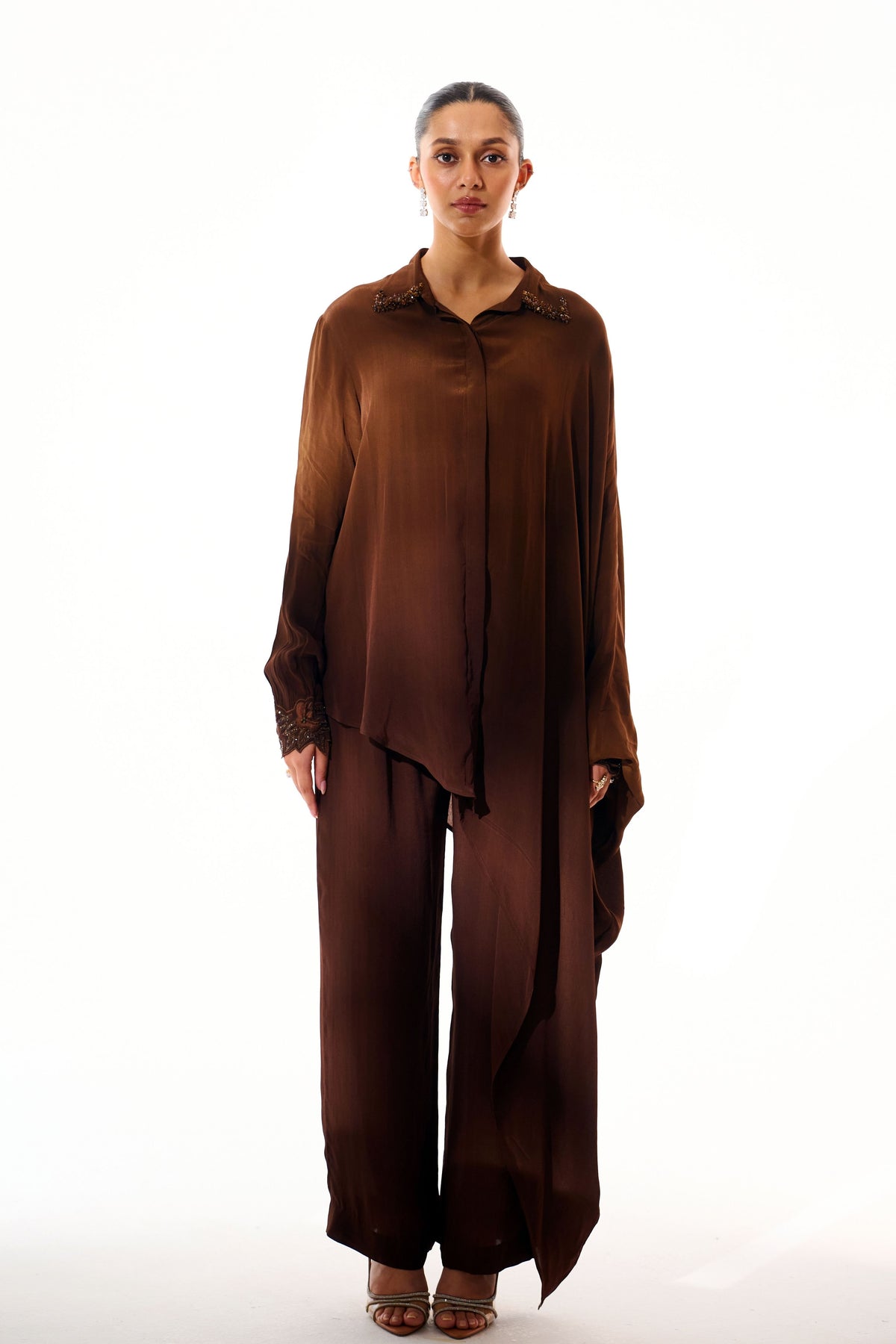 Brown Sapphire Co-ord Set