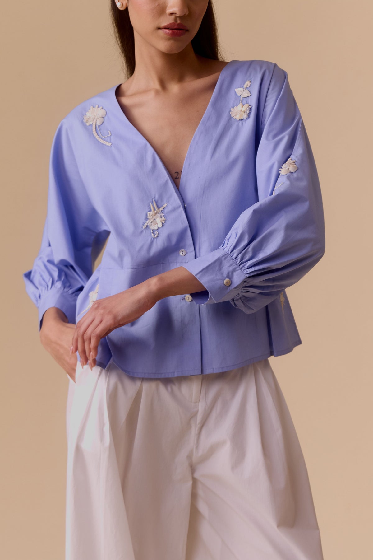 Blue Sienna Top