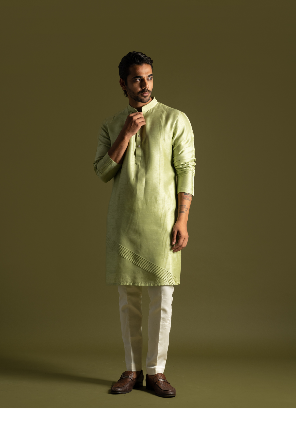 Pistachio Green Kurta Set