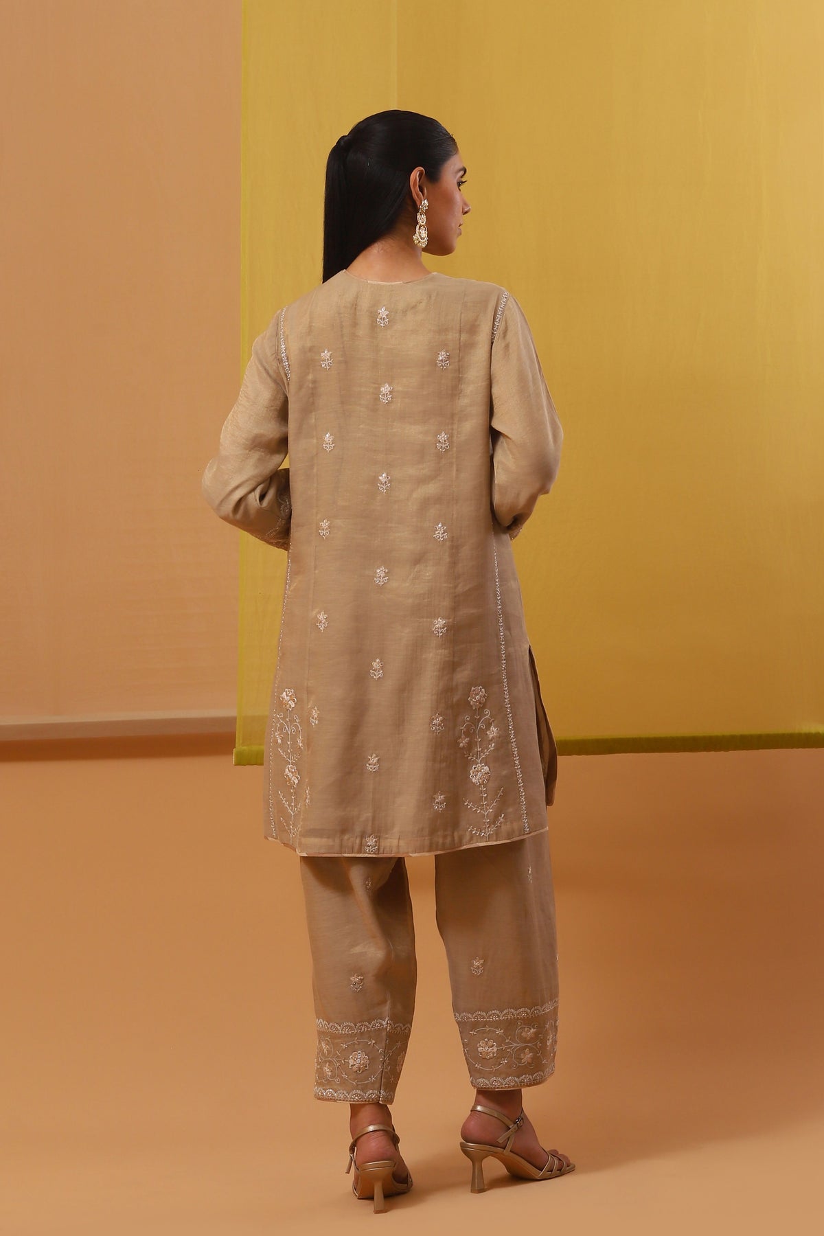 Beige Zaika Co-ordinate Set