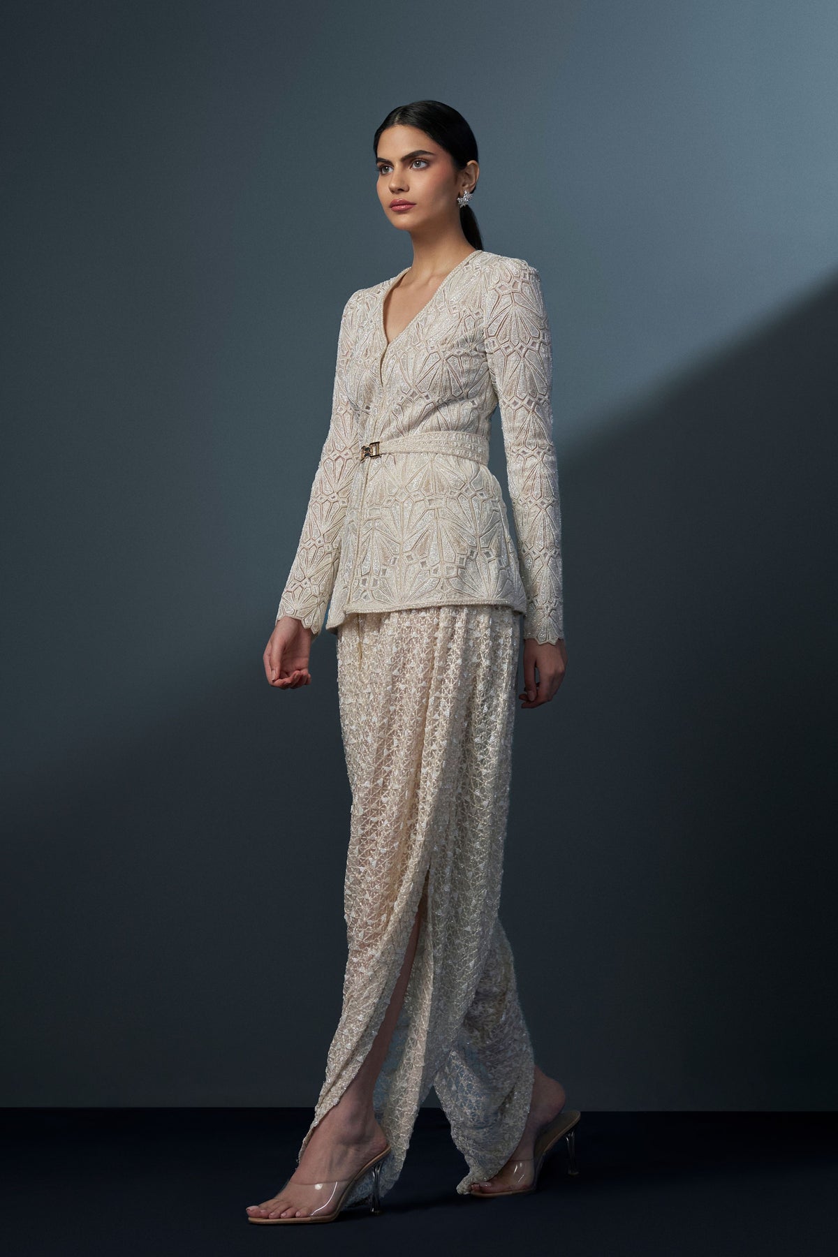 Rosalyn Ivory Kurta With Pant