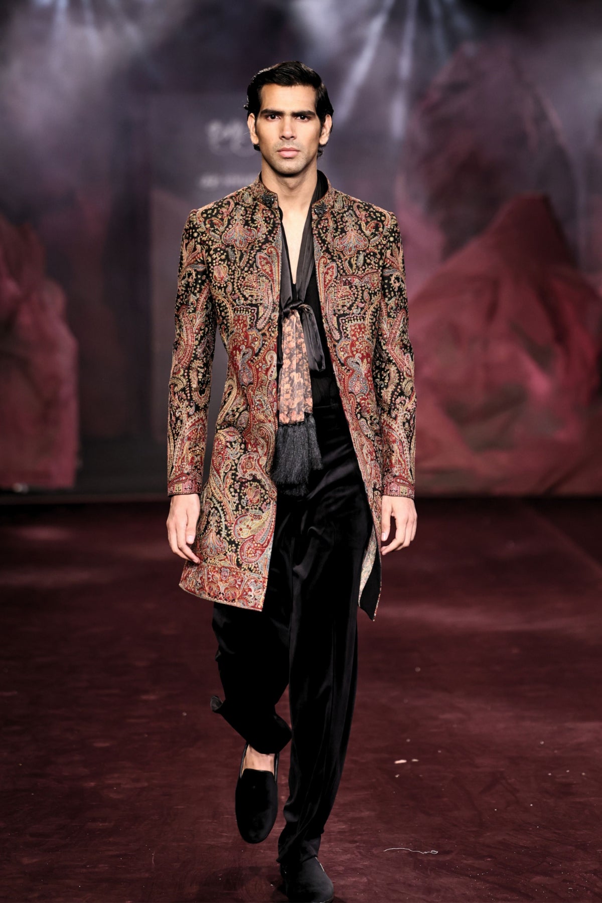Ebon Sherwani Set